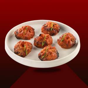 Tandoori Soya Momos [6 Pieces]