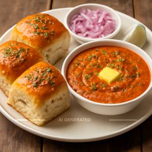 Garlic Pav Bhaji