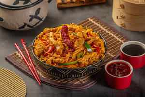 Chicken Singaporean Noodles [500 ML]