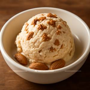 Roasted Almond Ice Cream