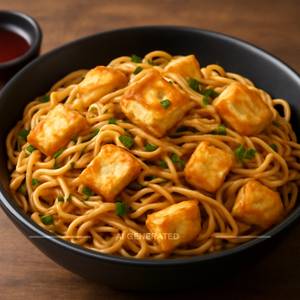 Garlic Paneer Noodles