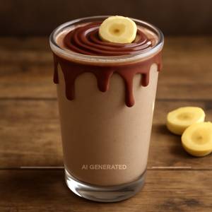 Nutella Banana Milkshake
