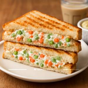 Veg mayonnaise sandwich