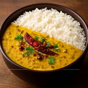Dal Tadka Rice Bowl