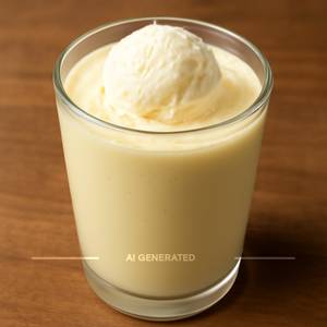 Lassi with ice-cream