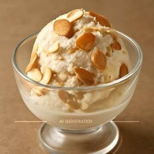 Almond Carnival Roll Ice Cream