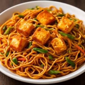 Paneer noodles