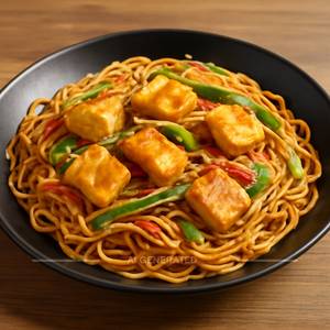 Paneer noodles
