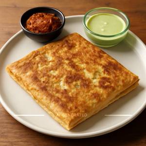Veg mughlai paratha
