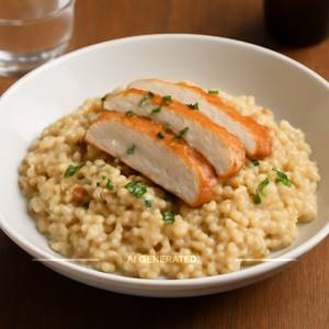 Smoked Chicken Risotto