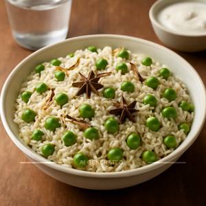 Green Peas Pulao