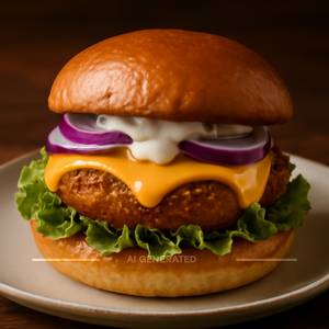 Potato Crunch Burger