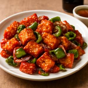 Chilli Paneer Dry
