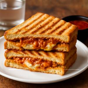 Schezwan Cheese Sandwich