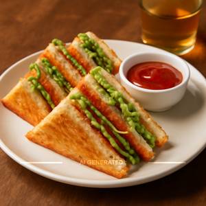 Veg Club Sandwich