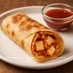 Egg Paneer Roll