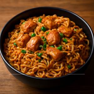 Schezwan Chicken Maggi