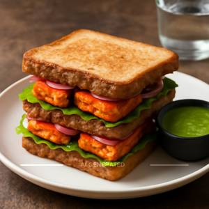 Tandoori paneer sandwich