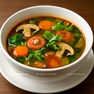 Veg Tom Yum Soup