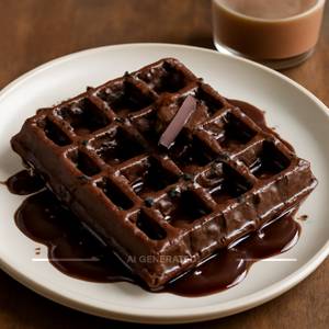 Double Chocolate Waffle  