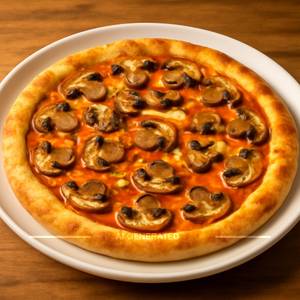 Peri Peri Mushroom Pizza