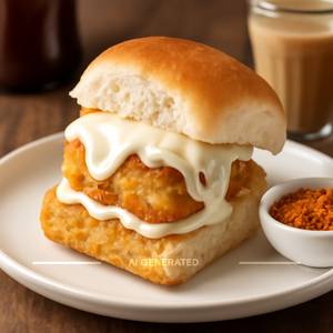 Paneer Mayonise Cheese Vada Pav