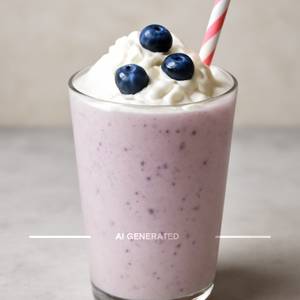 Blueberry Milkshake