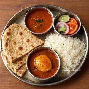 Mini Egg Thali