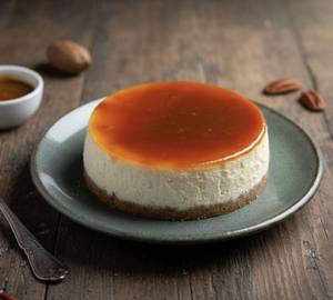 Salted Caramel Cheesecake Eggless