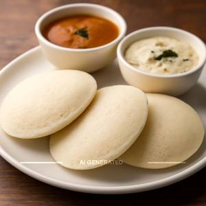 Plain Idli