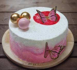 Butterfly Strawberry Flavour Cake [500G]
