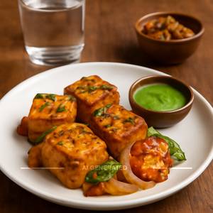 Paneer Achari Tikka