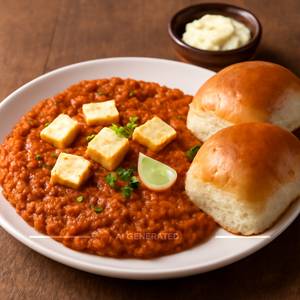 Paneer  Pav Bhaji