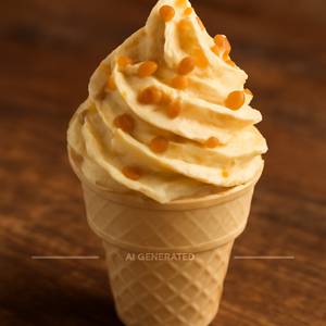 Butterscotch cone