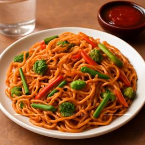 Veg schezwan noodle