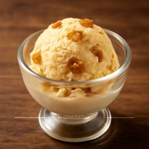 Butterscotch ice cream