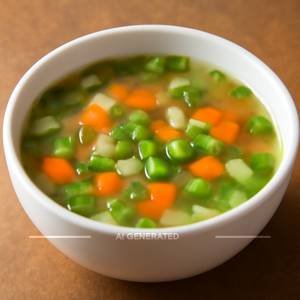 Veg clear soup