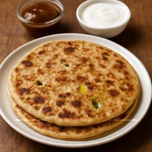 2 Aloo Paratha