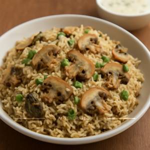 Mushroom pulao