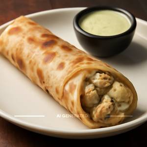 Chicken Malai Tikka Roll