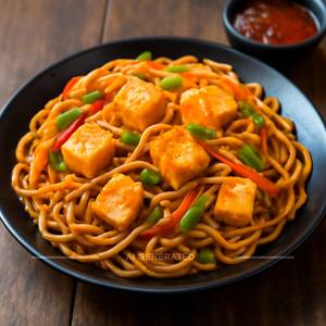 Paneer Schezwan Noodles