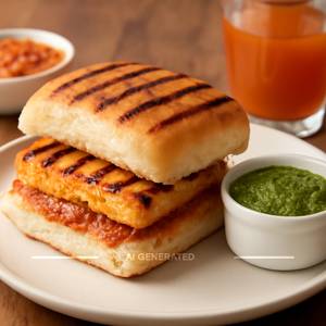 Paneer Grill Vada Pav
