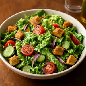 Vegetable Caesar Salad