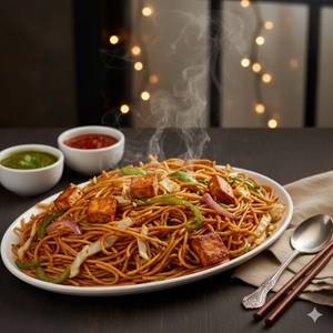 Paneer Hakka Noodles
