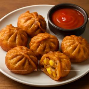 Paneer Fried Momos [5 Pieces]