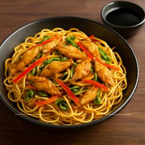 Chicken hakka noodles