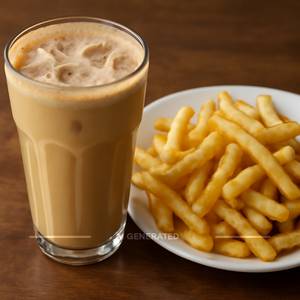Cold Coffee & Small Fries
