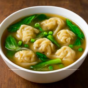 Veg Wonton Soup