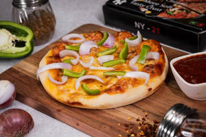 Ny Classic Onion Capsicum Pizza [Regular, 7 Inches, 4 Slices] 
