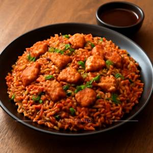 Schezwan Chicken Rice